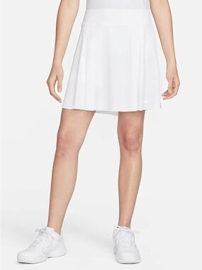 Nike Dri-Fit White Pleated Golf Skirt